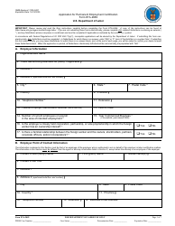 Document preview: Form ETA-9089 Application for Permanent Employment Certification