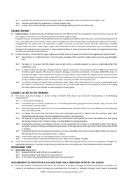 Form 1AA Residential Tenancy Agreement - Western Australia, Australia, Page 6