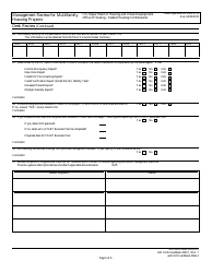 Form HUD-9834 Management Review for Multifamily Housing Projects, Page 9