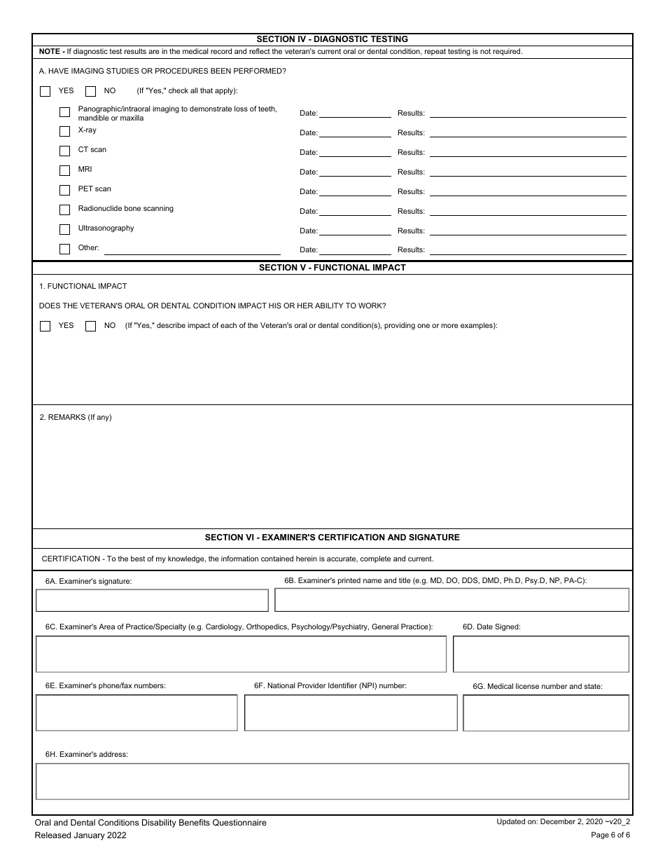 Oral and Dental Conditions Including Mouth, Lips and Tongue (Other Than ...