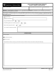 Document preview: Back (Thoracolumbar Spine) Conditions Disability Benefits Questionnaire