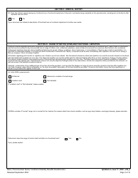 Back (Thoracolumbar Spine) Conditions Disability Benefits Questionnaire, Page 3