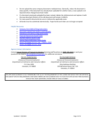 Hi Mortgage Servicer License New Application Checklist (Company) - Hawaii, Page 3