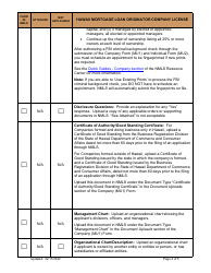 Hawaii Mortgage Loan Originator Company License Company New Application Checklist - Hawaii, Page 4