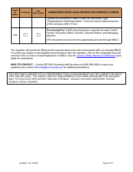 Hawaii Mortgage Loan Originator Company License Company New Application Checklist - Hawaii, Page 5