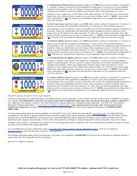 Form MV-150 Application for U.S. Military Service Registration Plate - Pennsylvania, Page 4