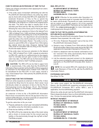 Form PA-20S (PA-65) Pa S Corporation/Partnership Information Return - Pennsylvania, Page 14