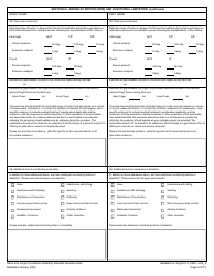 Hand and Fingers Disability Benefits Questionnaire, Page 9