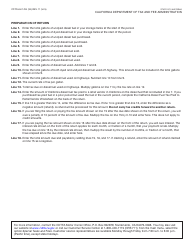 Form CDTFA-501-DG Government Entity Diesel Fuel Tax Return - California, Page 3