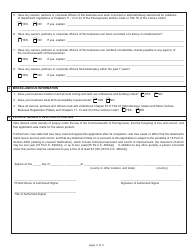 Form MV-349 Application for Vehicle Dealer Registration Plates for Dealers Licensed by Department of State - Pennsylvania, Page 3
