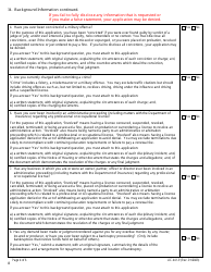 Form LIC-441-9 Individual Application for Insurance License - California, Page 4