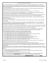 Form LIC-441-9 Individual Application for Insurance License - California, Page 6