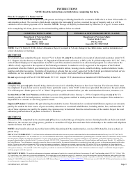 VA Form 21-674 Request for Approval of School Attendance, Page 3
