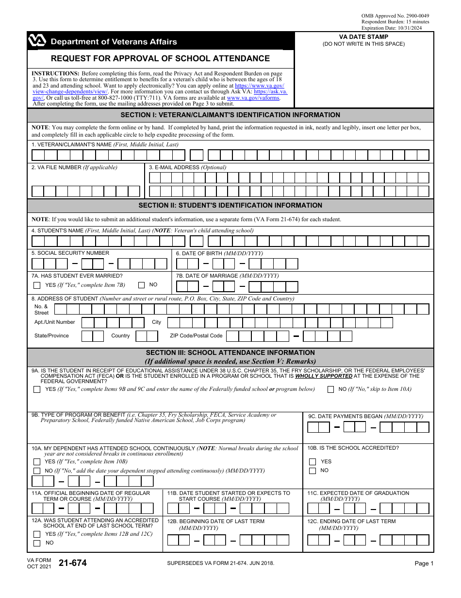 va-form-21-674-download-fillable-pdf-or-fill-online-request-for