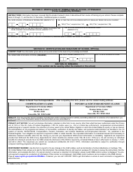 VA Form 21-674B School Attendance Report, Page 2