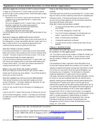 Form DOS0035-F-A Appearance Enhancement Business or Area Renter Application - New York, Page 3