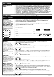 Form 1-1 Application for a Security Provider Licence Individual - Class 1 - Queensland, Australia, Page 4
