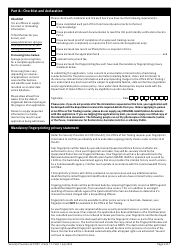Form 1-1 Application for a Security Provider Licence Individual - Class 1 - Queensland, Australia, Page 5
