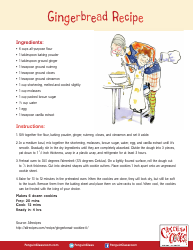 Gingerbread Kids Activity Sheet - Catch the Cookie, Page 2