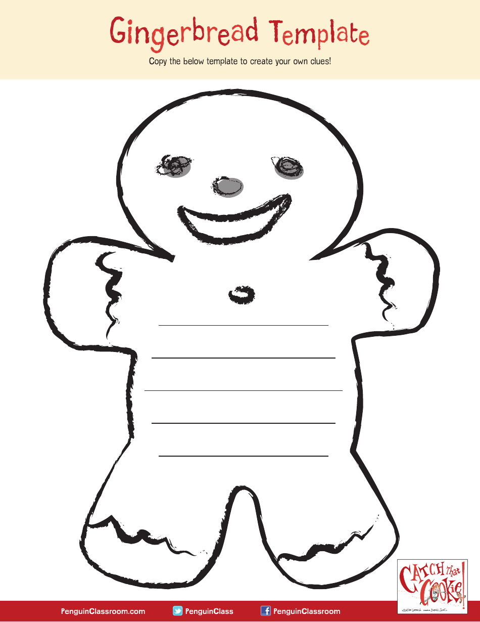 Gingerbread Kids Activity Sheet - Catch the Cookie, Page 3