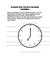 Document preview: Round the Clock Time Worksheet