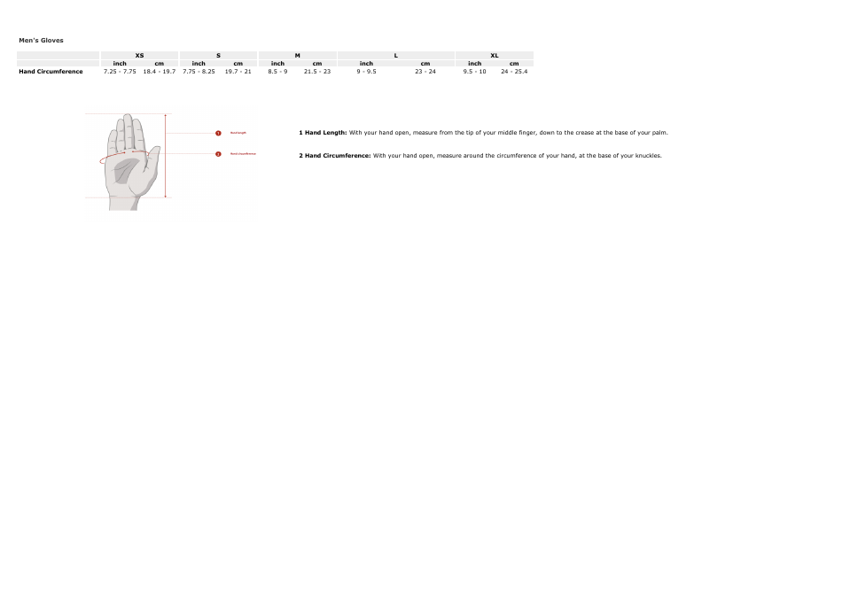 Climbing  Skiing Apparel Size Chart - Black Diamond, Page 2