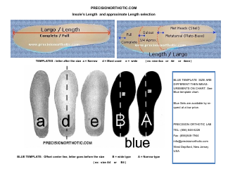 Shoe Size Conversion Chart - Precision Orthotic, Page 2