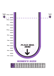 Women&#039;s Foot Size Measuring Chart - Skechers, Page 2