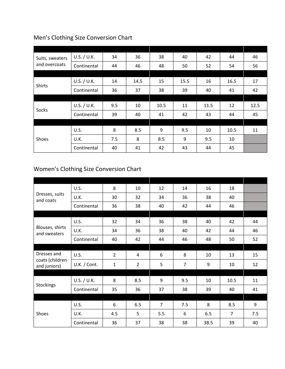 size-chart-men-s-clothing-origin-trends