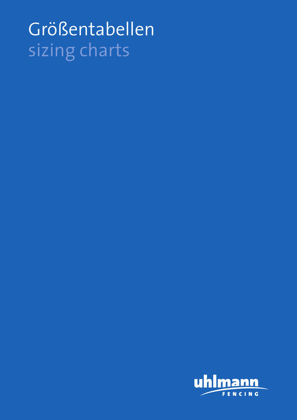 Fencing Equipment Sizing Charts Uhlmann Fencing Download Printable