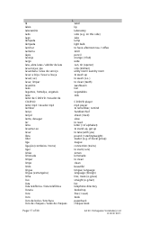 Gcse Portuguese Vocabulary List, Page 17