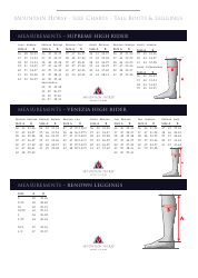 Horse Riding Boots Sizing Charts, Page 4