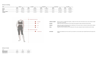 Size Chart - Smartwool, Page 2