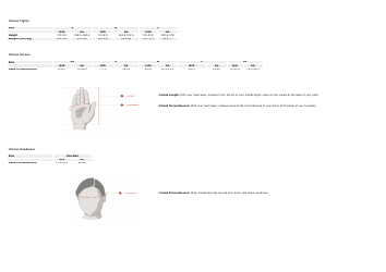 Size Chart - Smartwool, Page 3