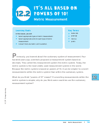 Units of Measure Worksheet - Carnegie Learning, Page 15