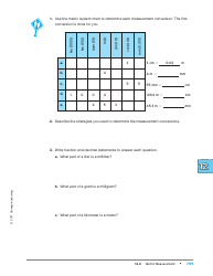 Units of Measure Worksheet - Carnegie Learning, Page 23
