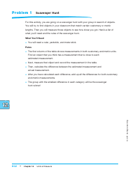 Units of Measure Worksheet - Carnegie Learning, Page 36