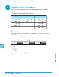 Units of Measure Worksheet - Carnegie Learning, Page 46