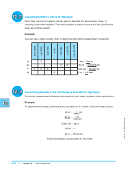 Units of Measure Worksheet - Carnegie Learning, Page 48