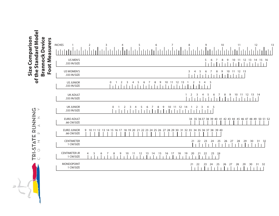 Men S Foot Size Chart Download Printable Pdf Templateroller