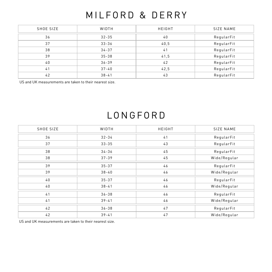 Footwear Conversion Chart - Suedwind, Page 11