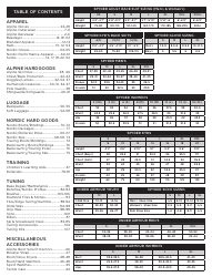 Race Suit Sizing Charts - Spyder