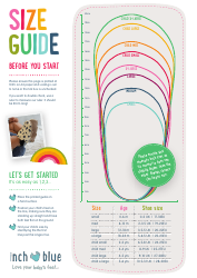 Document preview: Children Feet Size Measurement Tool