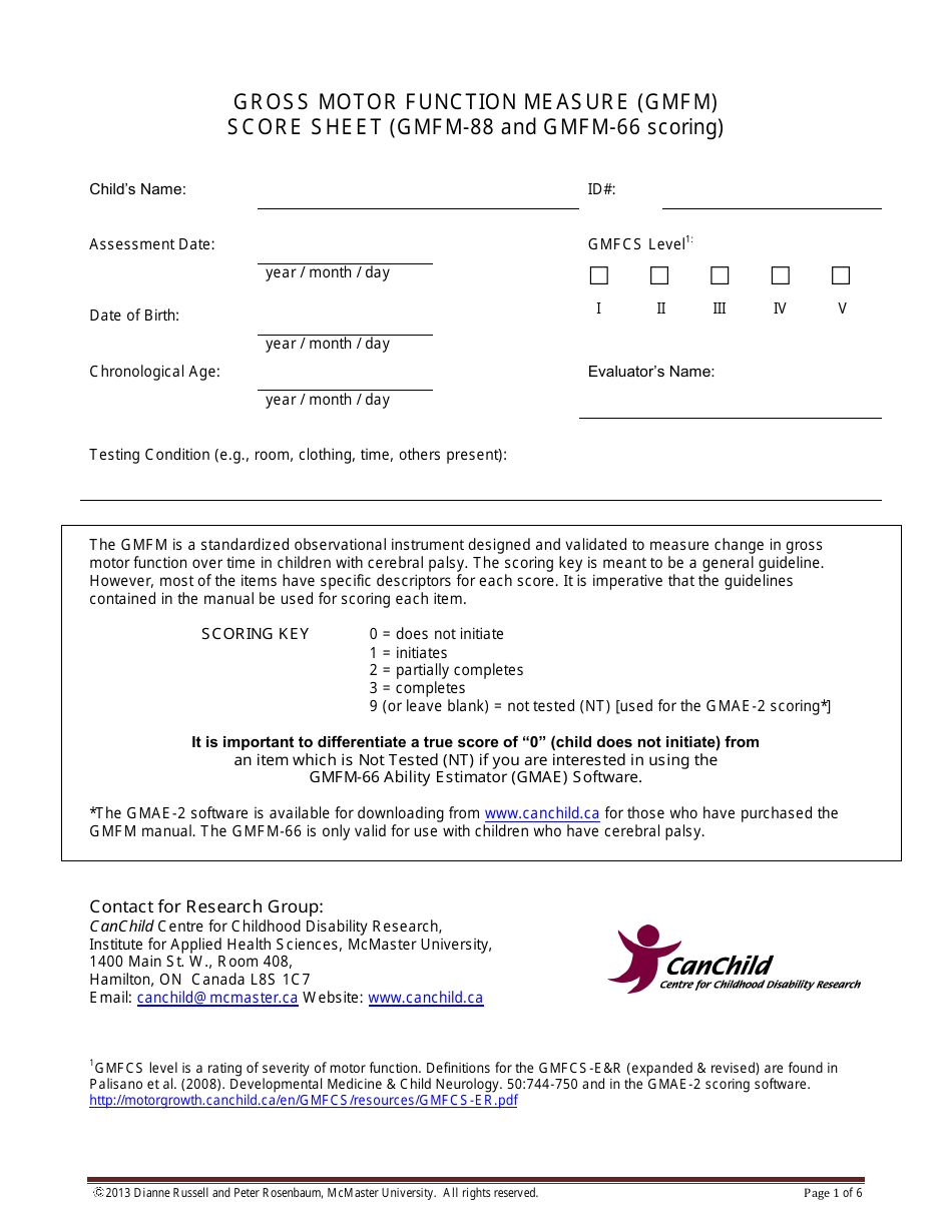 gross-motor-function-measure-gmfm-score-sheet-gmfm-88-and-gmfm-66