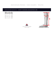 Tall Boots Size Charts - Mountain Horse, Page 8
