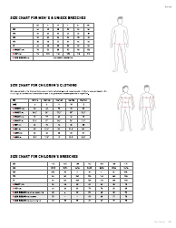 Riding Clothing Size Chart - Horze, Page 2