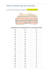 Riding Apparel and Accessories Size Charts - Tattini, Page 6