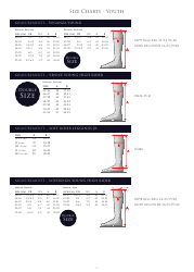 Tall Riding Boots and Gloves Size Charts - Mountain Horse, Page 4