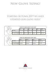 Tall Riding Boots and Gloves Size Charts - Mountain Horse, Page 6