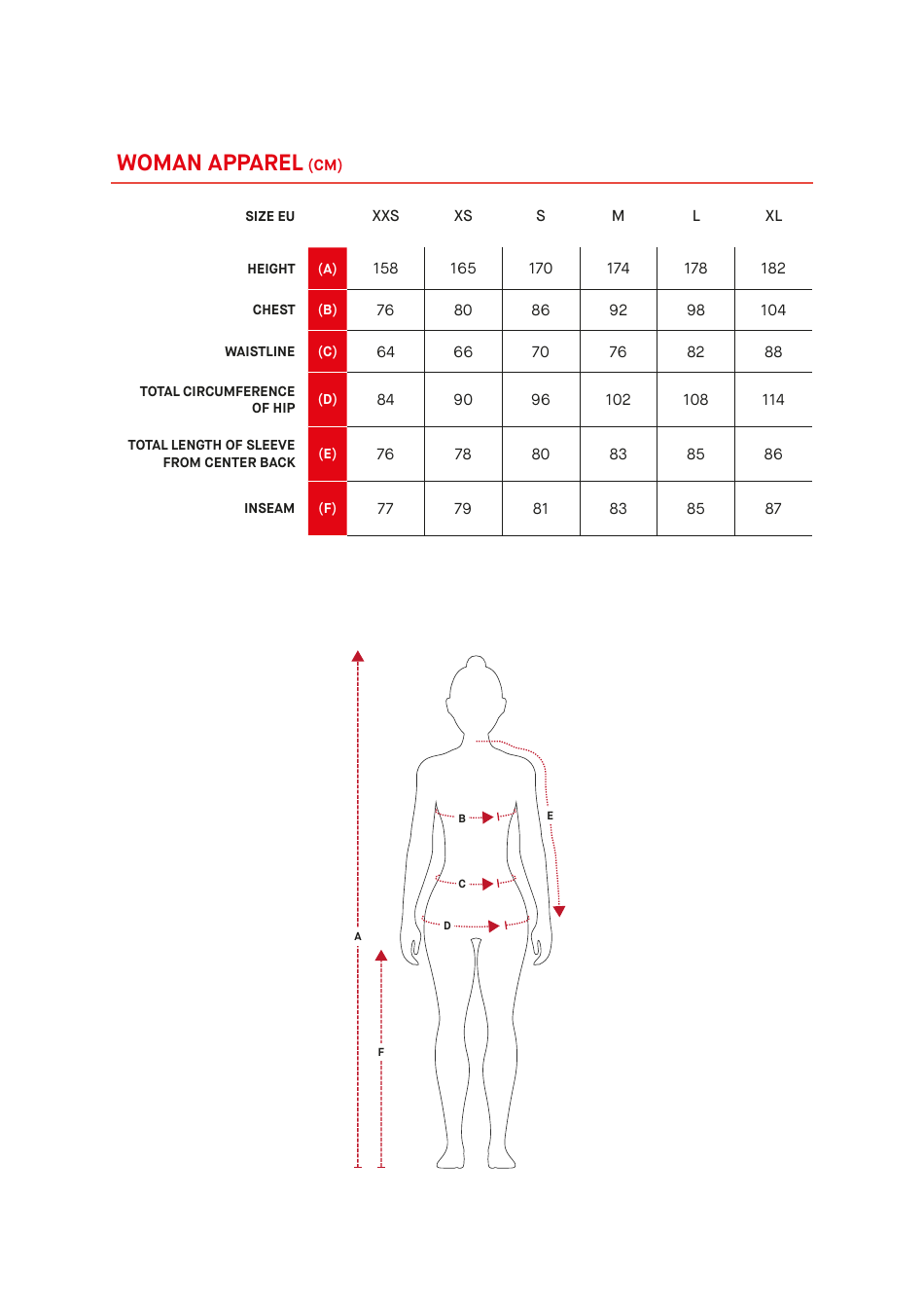 Tennis Footwear, Apparel and Accessories Size Conversion Charts - Lotto, Page 4